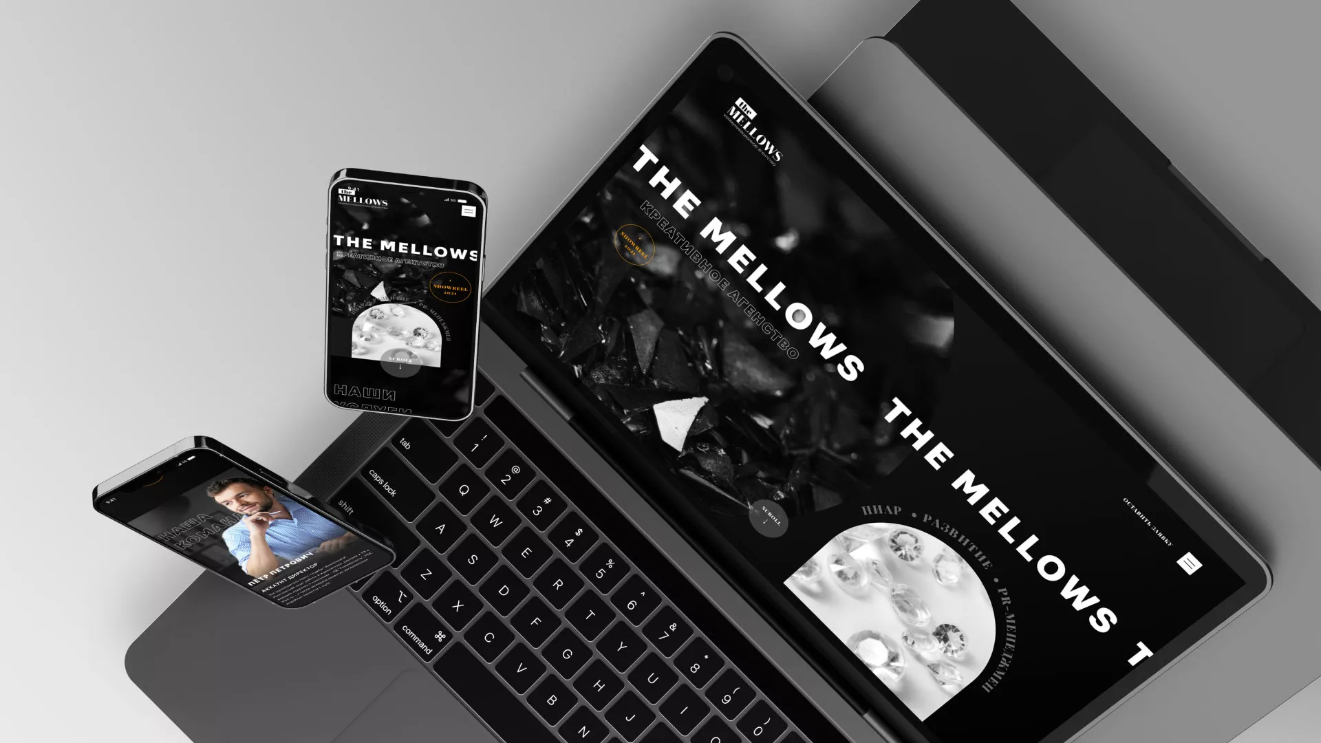 Разработка сайта креативного агентства «The Mellows» в Малгобеке