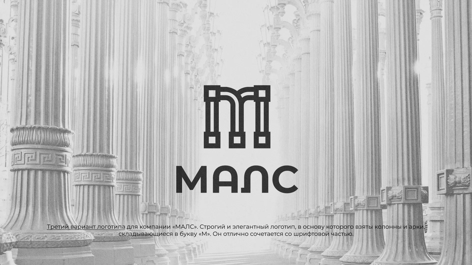 Разработка логотипа компании «МАЛС» в Малгобеке